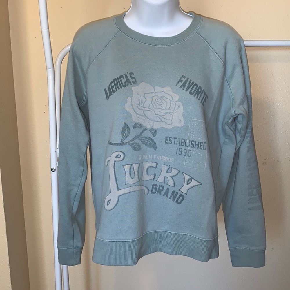 Lucky Brand Sweatshirt - Picture 1 of 7